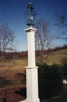 Cedar Lantern Posts