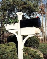 Cedar Mailbox Posts